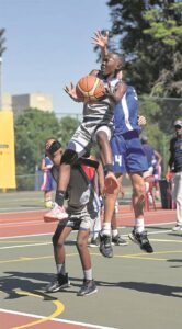 Players score big on the court