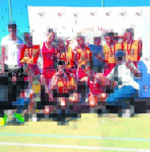 Celebrate their victory