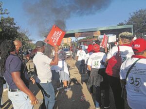 Nehawu strike under siege