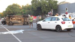 Five people survive Bloemfontein road accident