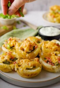 Treat guests with tasty potato cups