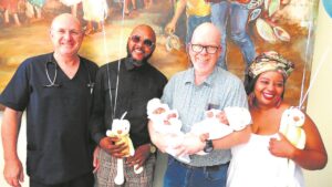 ‘Miracle twins’ finally home