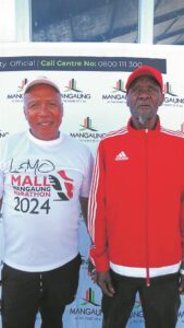 Marathon maps routes in township