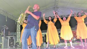 Saxplayer sound with dream