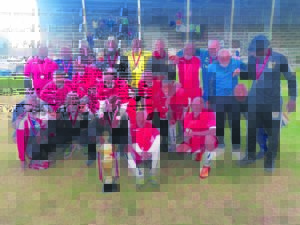 Railway Masters lift trophy