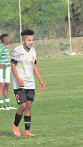 Striker rising to the challenge