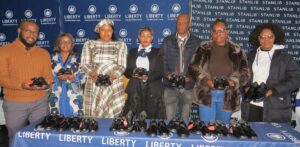 Bank group shoes gesture gives learners firm footing