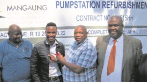 Pump station to remedy water crisis