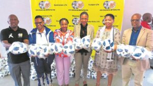 Youths’ love for football bolstered