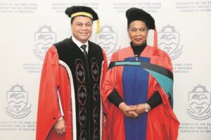 Former deputy president lauded