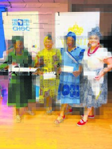 Raising support in beautiful fashion