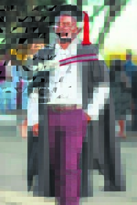 Graduate shows resilience