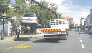 Caught by the long arm