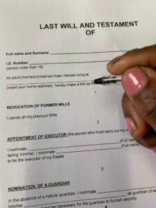 Get a free will drafted during National Wills Week