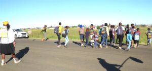 Roads a danger for pedestrians