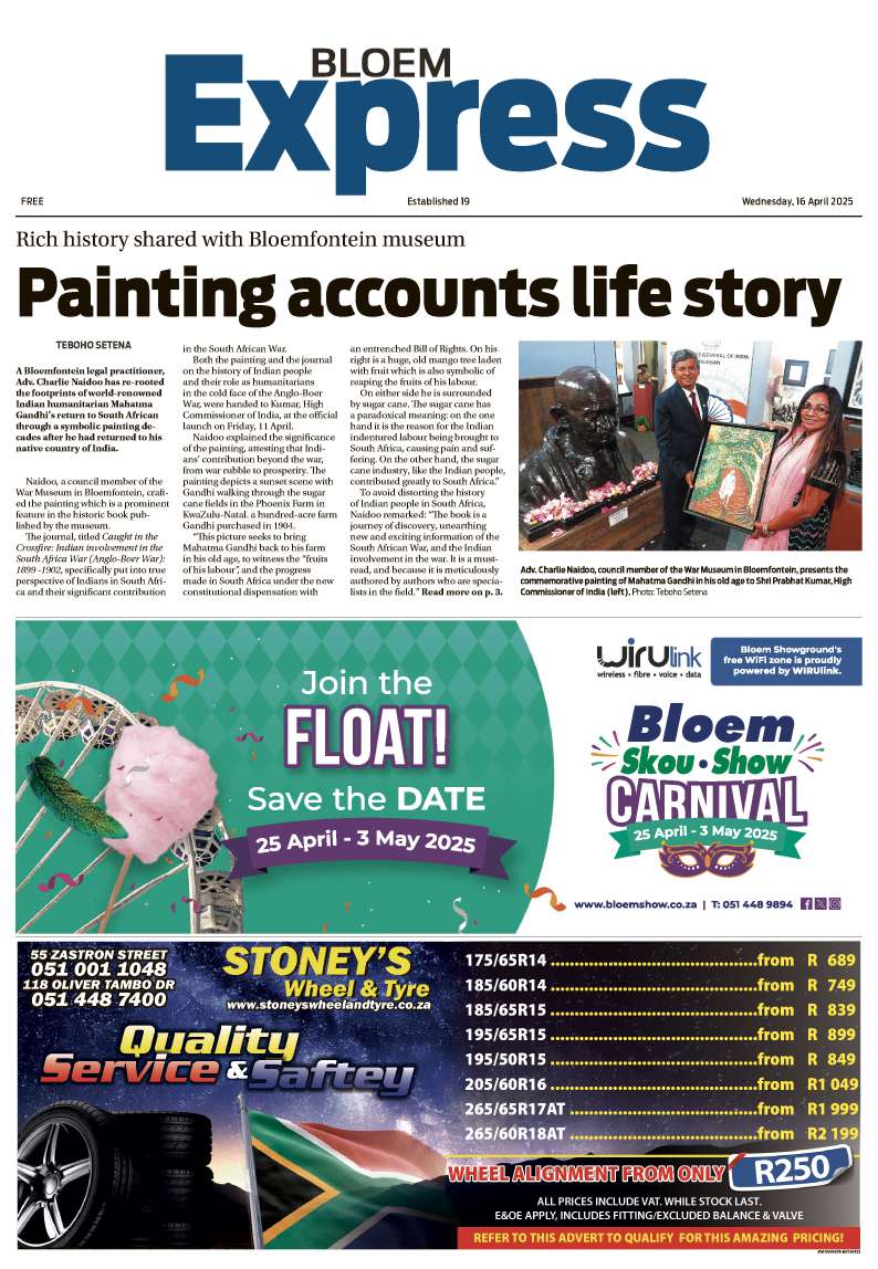 BloemExpress E-edition – 16 April 2025