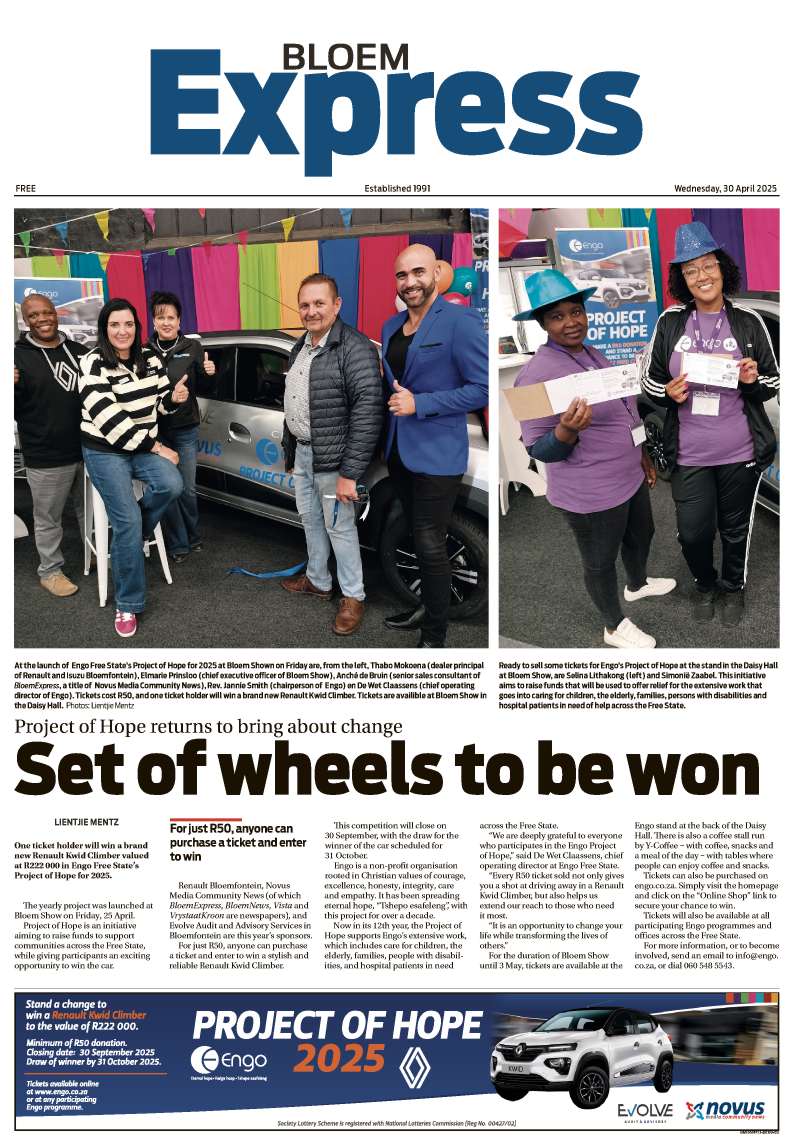 BloemExpress E-edition – 30 April 2025