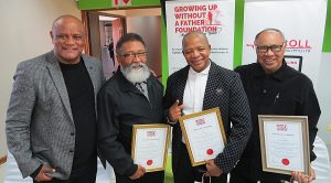 Men given their flowers for filling void