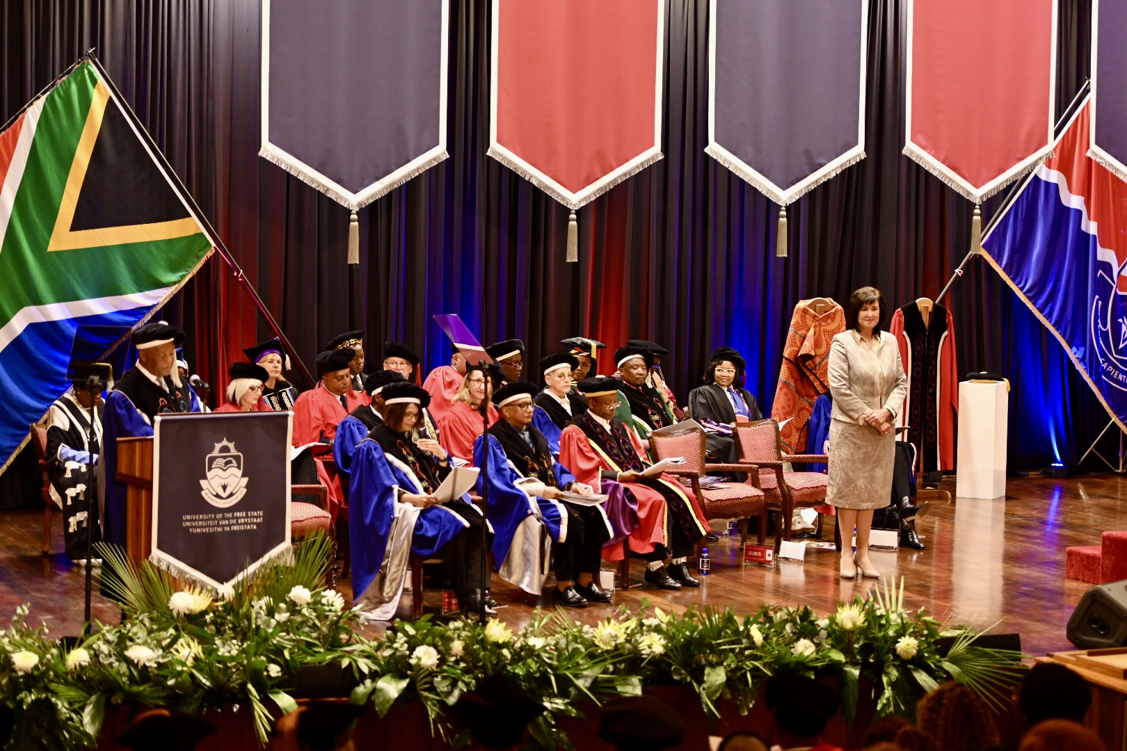 Prof Hester C. Klopper has been inaugurated as the 15th Vice-Chancellor and Principal of the University of the Free State this morning.