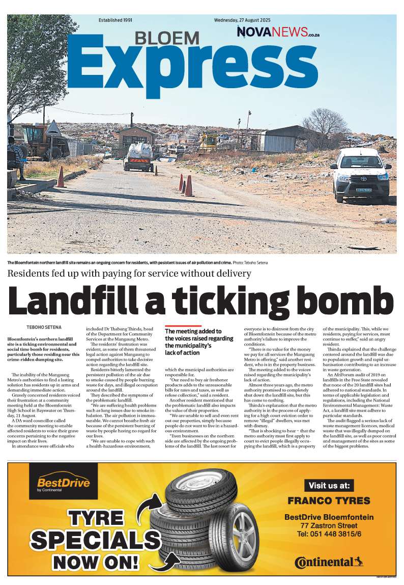 BloemExpress E-edition – 27 August 2025