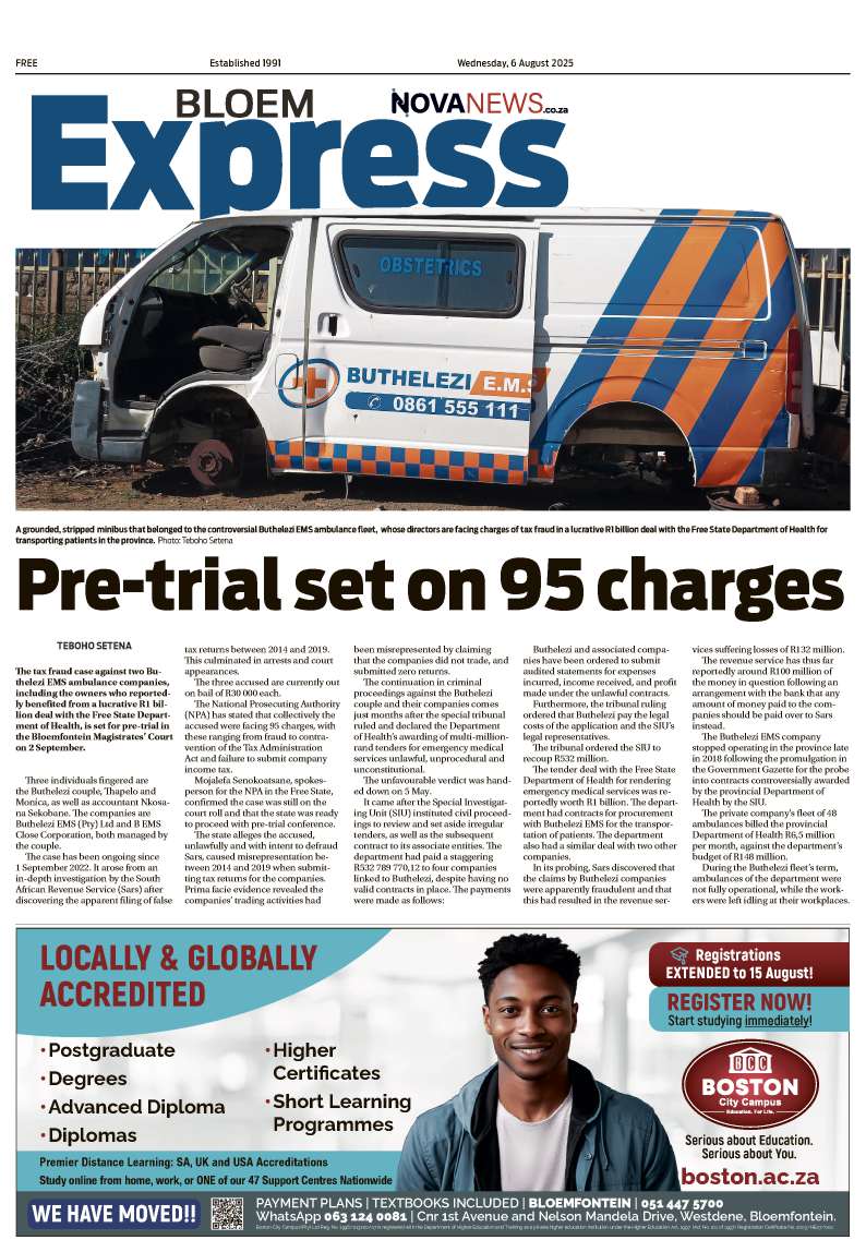 BloemExpress E-edition – 6 August 2025