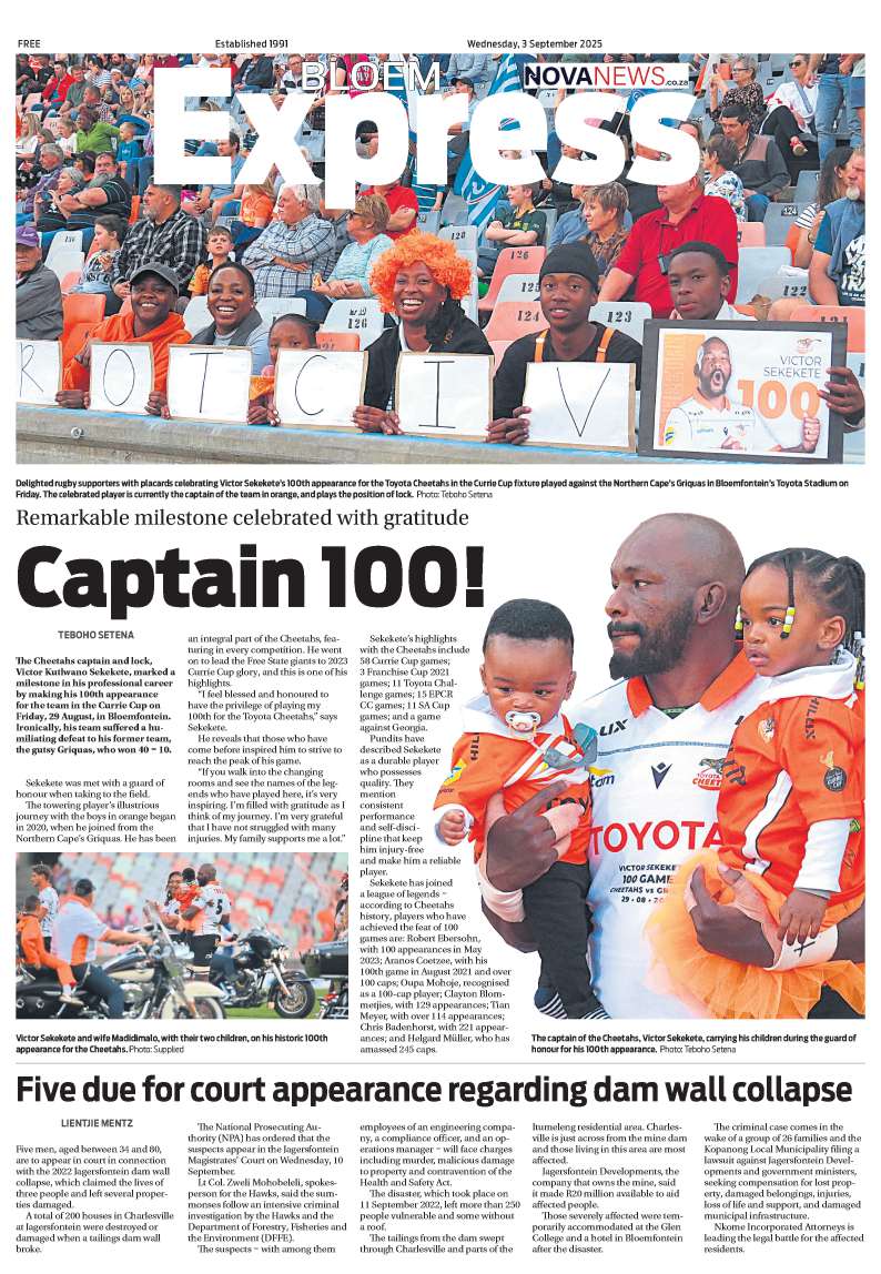 Bloem-Express-E-Edition 3 September 2025