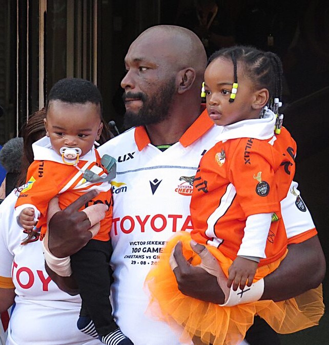 Star rugby and team captain marks milestone of 100 appearance