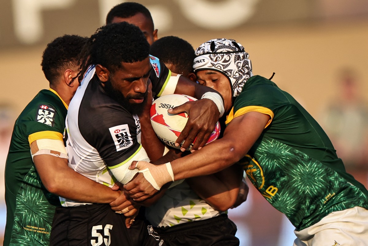 Against Fiji, the Blitzboks started well when Ronald Brown spotted a gap to make it 5-0. However, the wheels came off immediately and never returned to their previous efficiency levels.