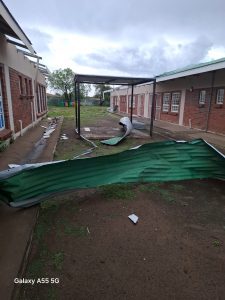 A gale-force storm leaves Free State school infrastructure in ruins