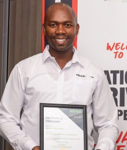 Truck driver wins top prize for meeting high standards in road safety