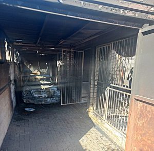 Distressed family appeals for crowd support after devastating fire destroyed their home