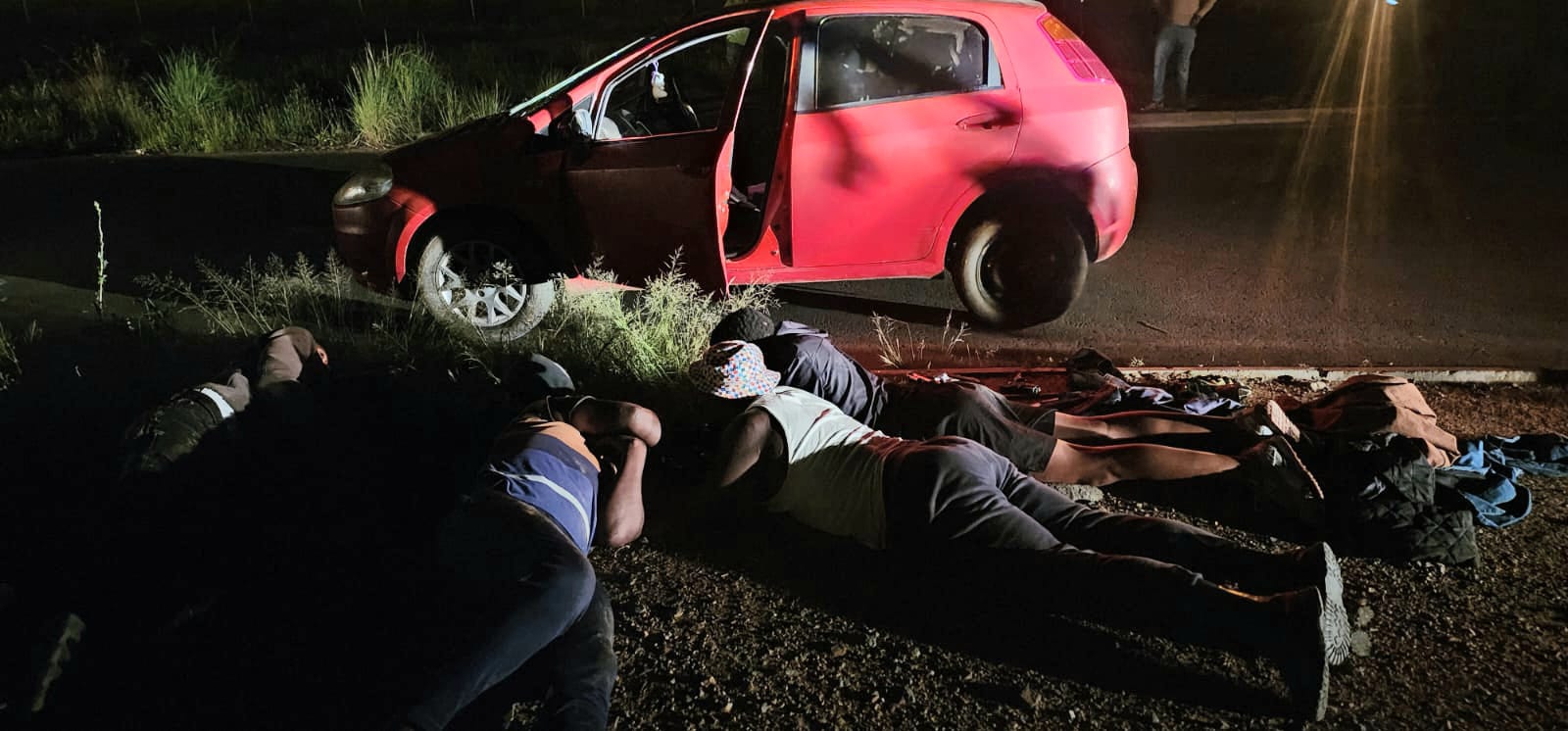 Police crime combating task team foiled an armed business robbery in Botshabelo