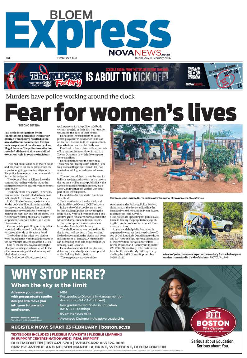 Bloem Express E-edition 11 February 2026