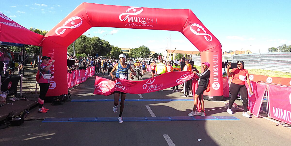 Runner with blistering pace stole the limelight