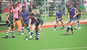 Girls face off in festival