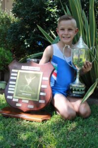 Gimnaste blink uit