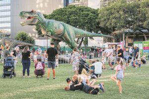 Dinos invade Free State
