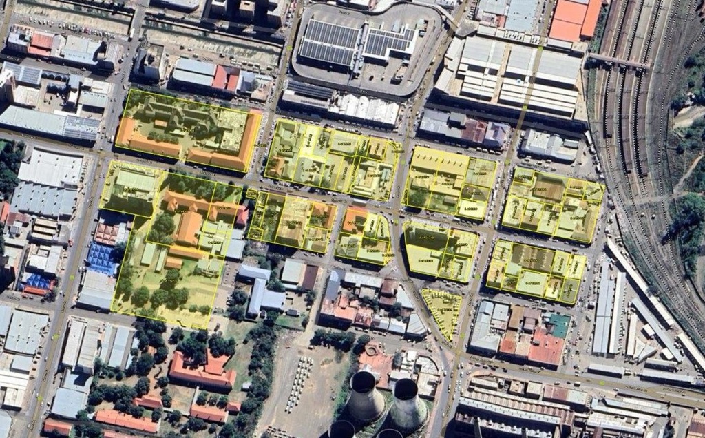The area included in the proposed St George’s Stre