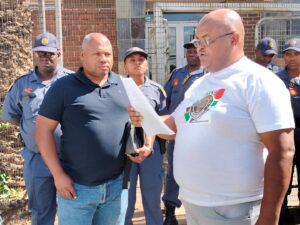 Memorandum oor swak polisiëring tydens optog in Bloemfontein oorhandig