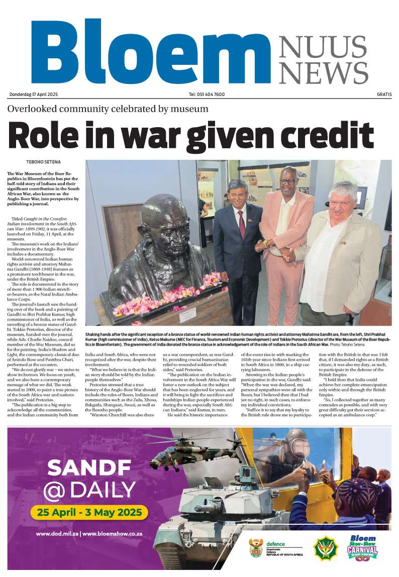 BloemNews E-Edition - 17 April 2025