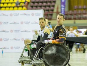 Bloemfonteinse rolstoel-rugbyspeler op pa na Noorweë