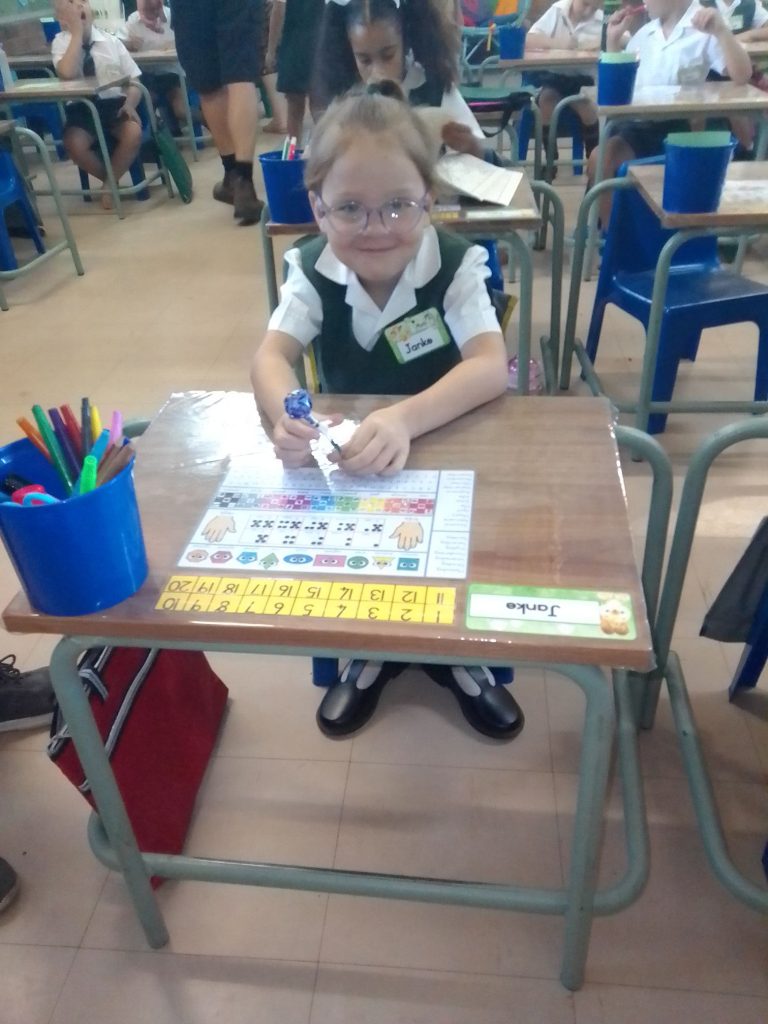 Janke Roodt van die Primêre Skool Jim Fouché.