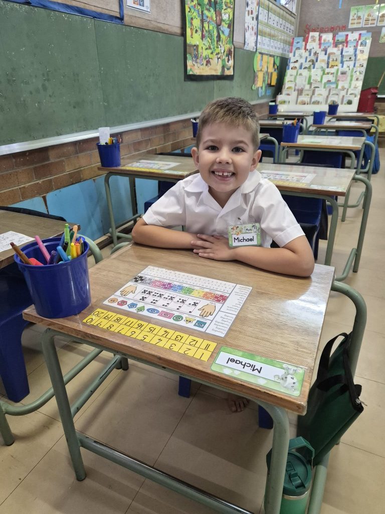 Michael Jacobs van die Primêre Skool Jim Fouché.