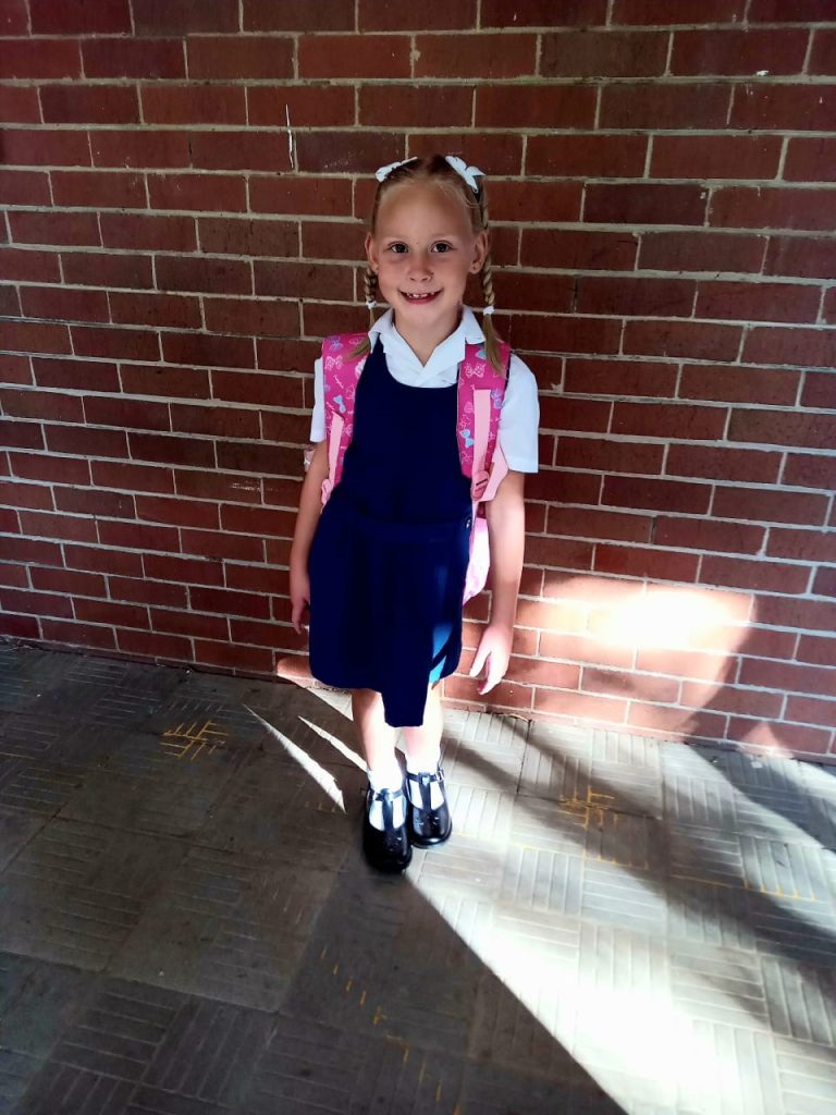 Eli Coetzee van die CF Visser Primêre Skool in Bloemfontein.