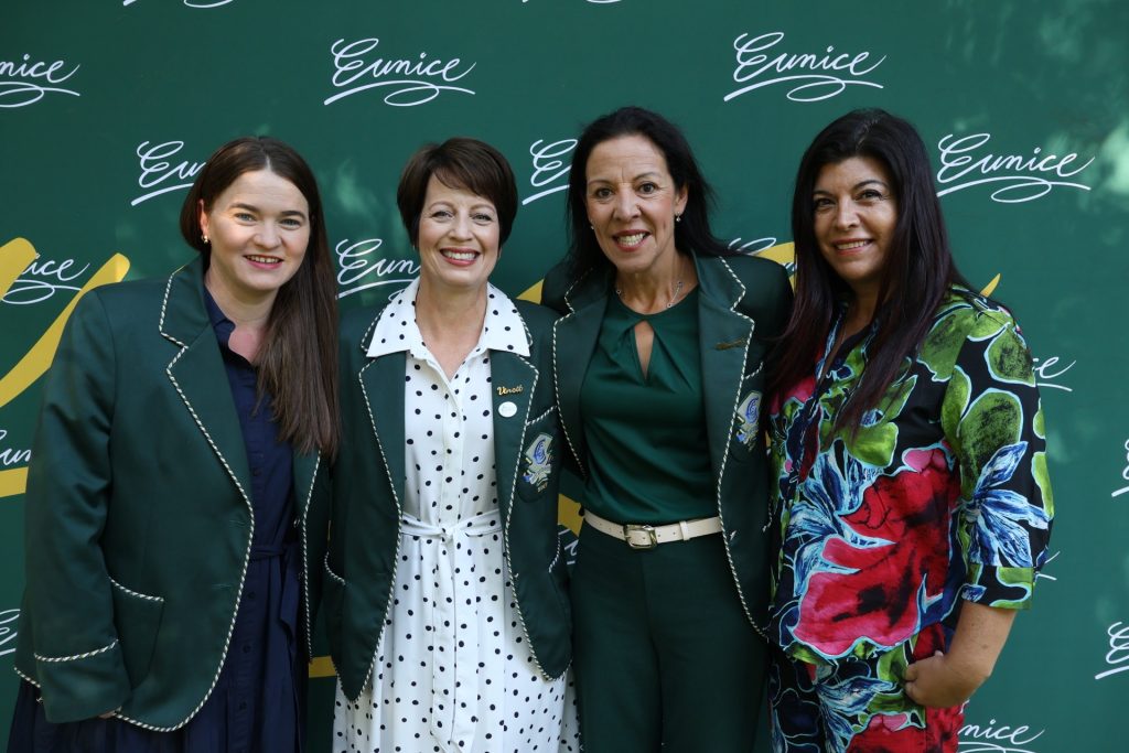 At the announcement was from the left Nicole Erasmus (Deputy Headmistress), Jackie Botma (Headmistress), Cindy Harris (Principal of Eunice Primary School) and Jeannine Saffy-Tyropolis (Chairperson of the School Governing Board). PHOTO: Supplied