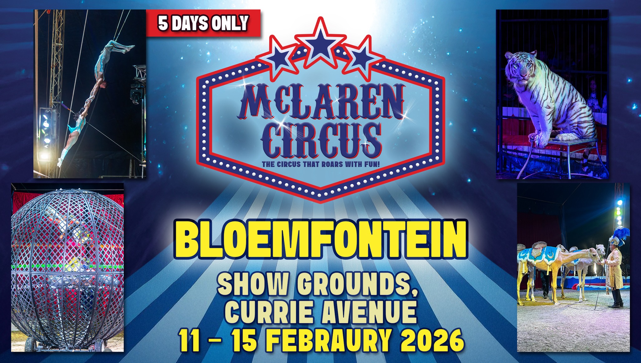 McLaren Circus in Bloemfontein
