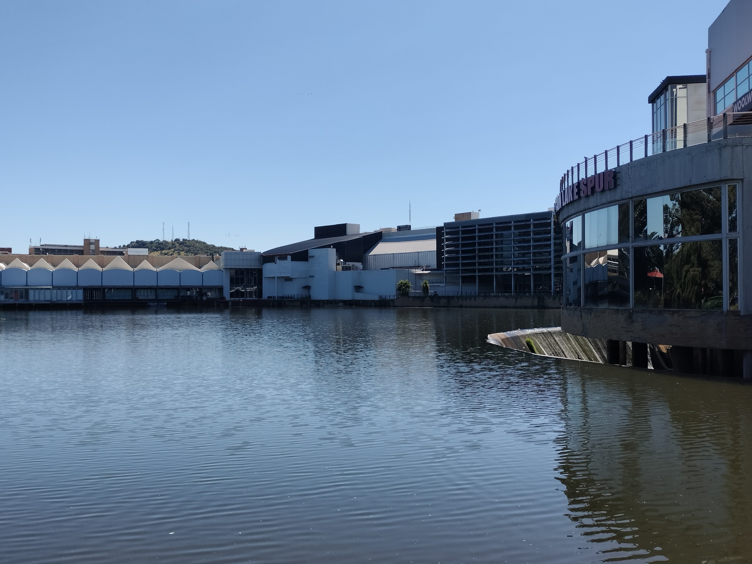 Die Loch Logan-waterfront in Bloemfontein.