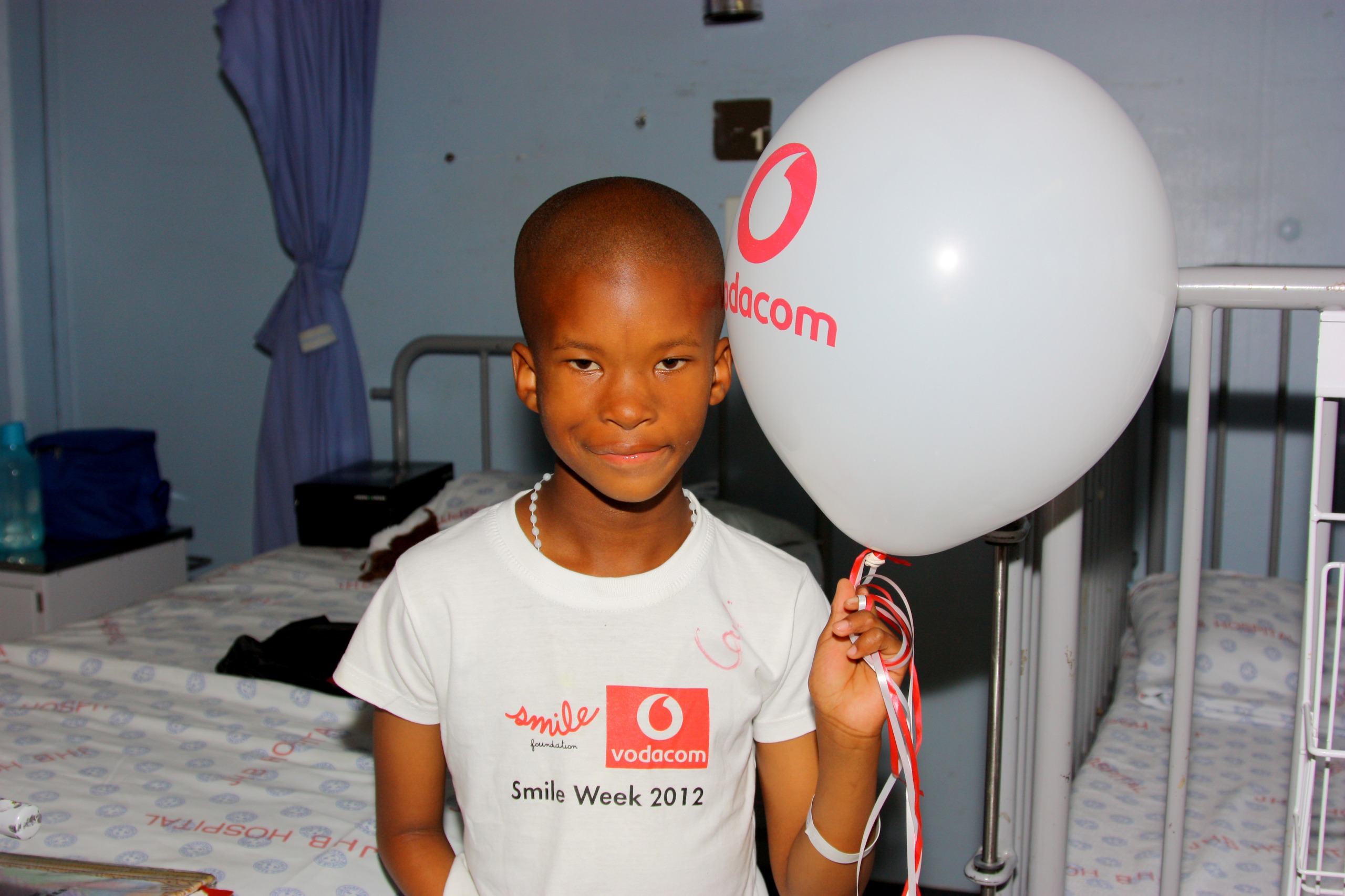 A young man that was once helped by the Smile Foundation, takes on the 10km Mimosa Mall Marathon.