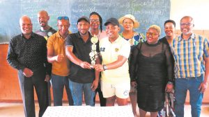 Holding head aloft after hard work yields its rewards