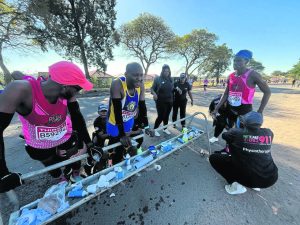 Profession fit and limber in ripe old age